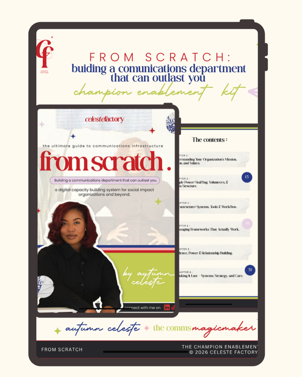 From Scratch Champion Enablement Kit